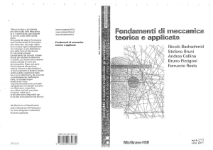 [Ingegneria] N. Bachschmid, S. Bruni, A. Collina, B. Pizzigoni, F. Resta - Fondamenti di Meccanica Teorica e Applicata