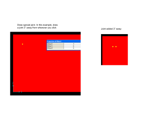 Creating circular openings