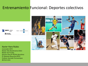 E.Funcional Deportes equipo Inefc 2019 II