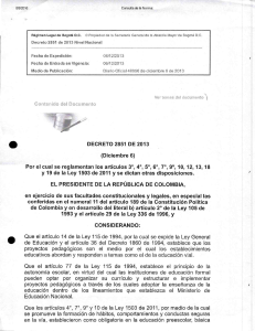 Decreto 2851 de 2013 Educacion Vial 1