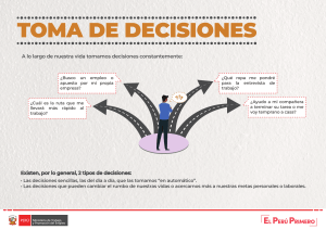 Infografía 11 - Toma de decisiones