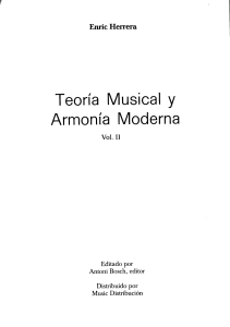 Teoria Musical y Armonia Moderna Vol. 2
