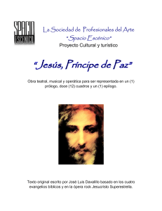 Proyecto Jesus Principe de paz