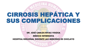 CLASE 3  DE GASTRO CIRROSIS HEPÁTICA Y SUS COMPLICACIONES