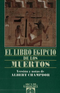 1-Albert Champdor-El Libro Egipcio de los Muertos (Scan)