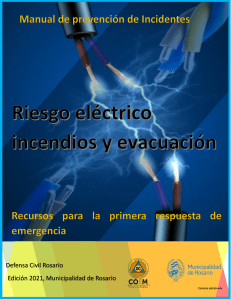 Manual Riesgo eléctrico, incendios, y evacuación