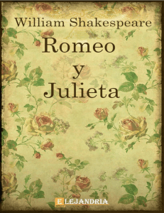 Romeo y Julieta-Shakespeare William