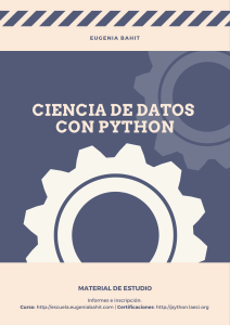 Ciencia De Datos Con Python