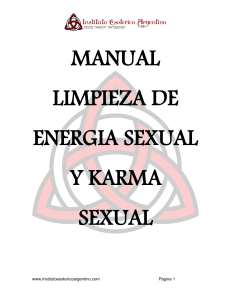 Manual Limpieza de Energia Sexual y el Karma Sexual