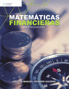 Vidaurri Matemáticas financieras
