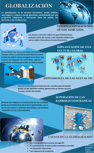 infografía de la globalización. TAREA 1