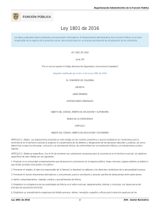 Ley 1801 de 2016[1]