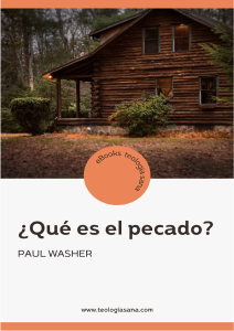 Paul Washer  Qué es el pecado