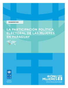 Diagnostico Participacion politica electoral de lasmujeres