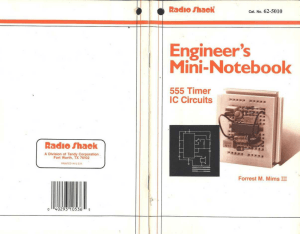 555 Timer IC Circuits. Engineers Mini-Notebook - Forrest M. Mims - Radio Shack