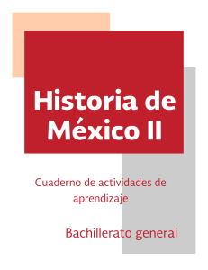 Cuaderno Historia Mexico II pdf