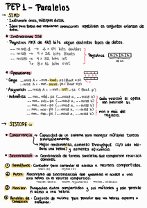 resumen sistemas paralelo SIMD uC++ openMP