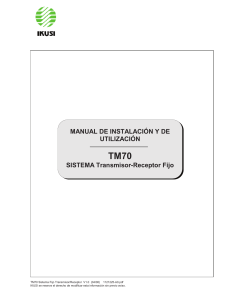 Manual TM70