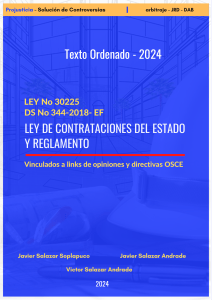 TEXTO ORDENADO DE LA LEY DE CONTRATACIONES DEL ESTADO Y SU REGLAMENTO (1)