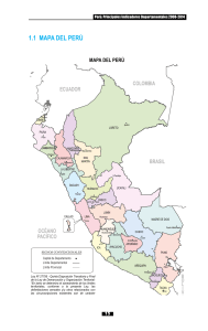 Mapa del Peru