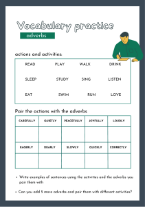 Vocabulary ADVERBS (excersises) (3)