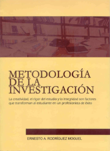 Metodologia de la investigacion Ernesto