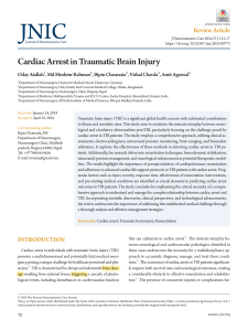 Cardiac Arrest in Traumatic Brain Injury