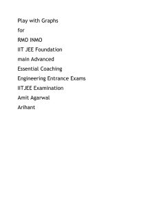 (Skills in Mathematics for All Engineering Enterance Examinations) Amit M. Agarwal - Play with Graphs-Arihant (2019)