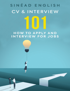 Sinead English - CV & Interview 101  How to Apply and Interview for Jobs-Birlinn (2019)