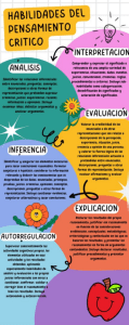 INFOGRAFÍA PENSAMIENTO CRÍTICO