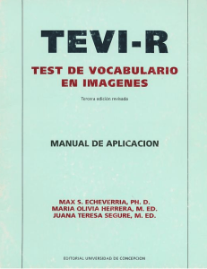 Manual TEVI-R