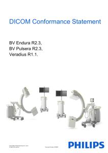 DICOM Conformance Statement for BV FamilyR2.3 and VeradiusR1.1 September 2013