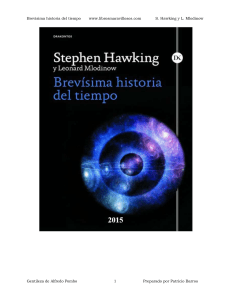 Brevisima historia del tiempo - S Hawking&L Mlodinow