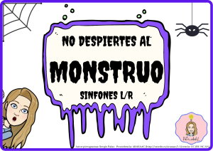 no despiertes al monstruo sinfones LR