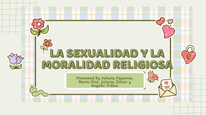 La sexualidad y la Moralidad religiosa