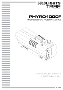 Phyro1000f USER MANUAL ITEN