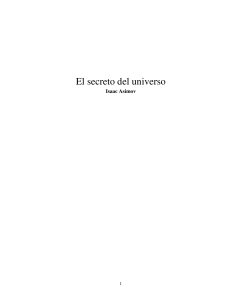 asimov, isaac - el secreto del universo