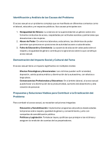 Identificación y Análisis de las Causas del Problema