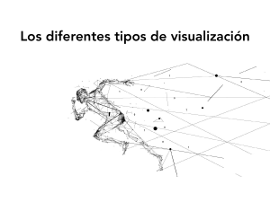 D.- Los diferentes tipos de visualización