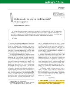 7. García. Medicion riesgo epidemiología 1. 