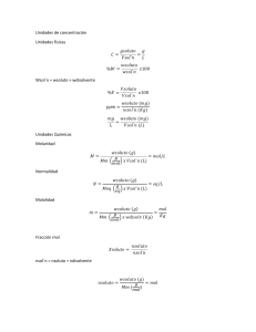 Unidades de concentración