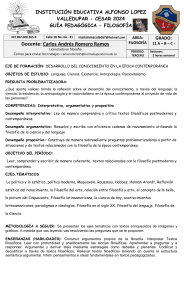 GUÍA Pedagógica 11. 3 Período. Físico y virtual