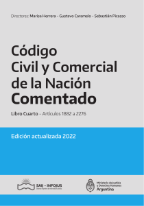 Código Civil y Comercial de la Nación Comentado - TOMO 5 