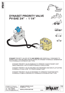 PV---Priority-Valve---pc sae PV-SAE instructions ENG Dynaset