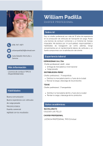 CV Currículum Vitae marketing manager Corporativo Azul