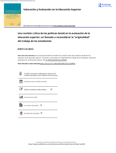 A critical review of GenAI policies in higher education assessment  a call to reconsider the  originality  of students  work.en.es