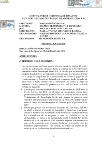 Sentencia 1ra instancia RCSM