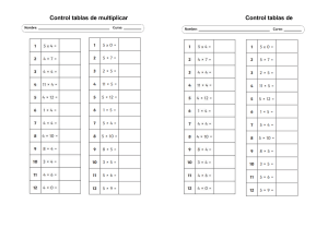 control tabla 5 y 6