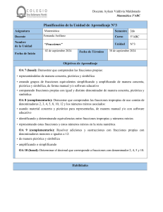 Planificación 5to