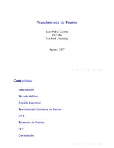 Transformada de Fourier